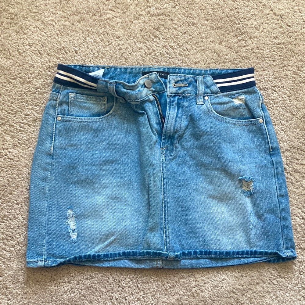 Kendall & Kylie Denim Skirt
